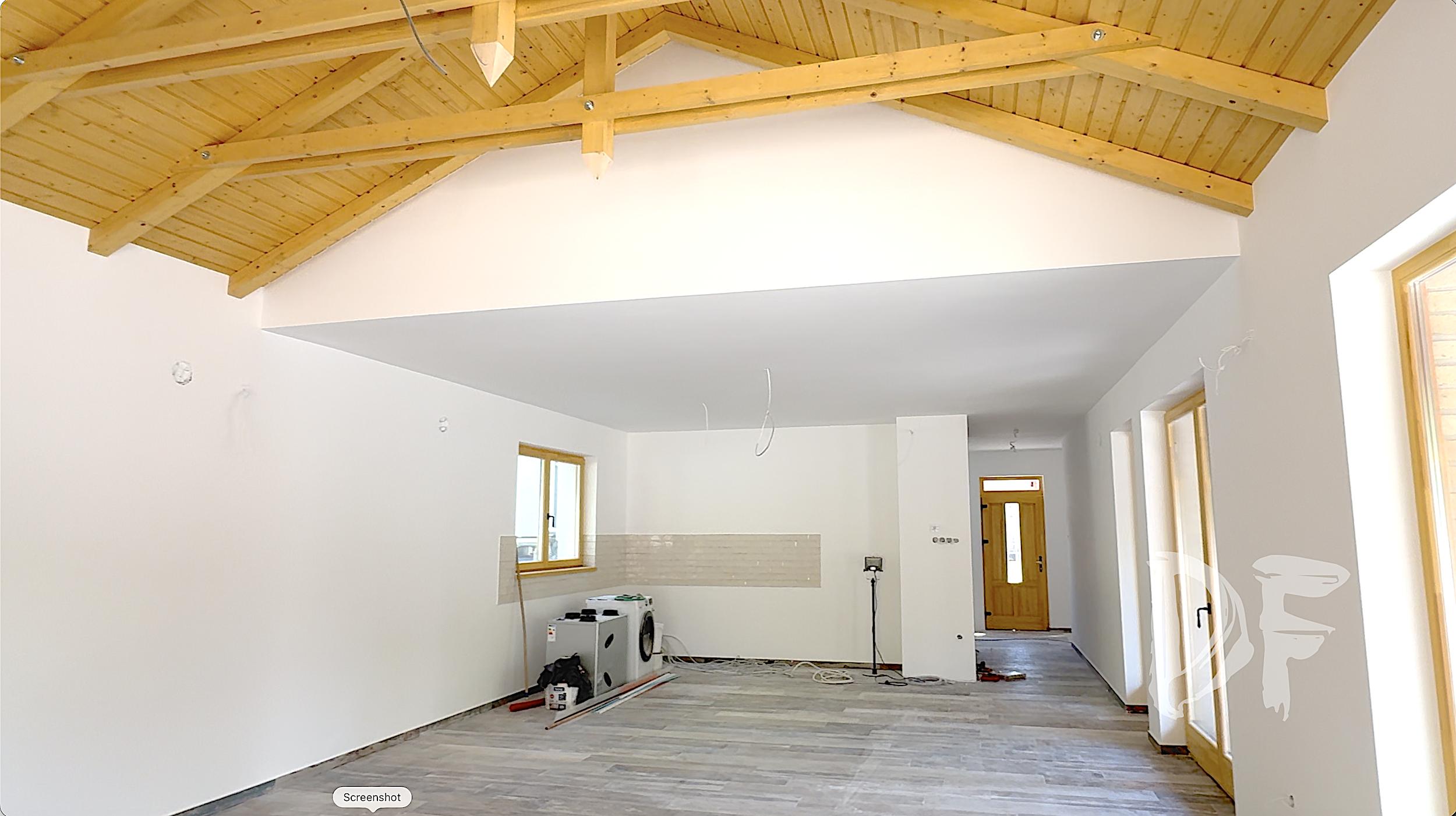 Új építésű családi házak glett- és festék szórása - Kép 2